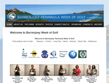 Tablet Screenshot of barrenjoeyweekofgolf.com